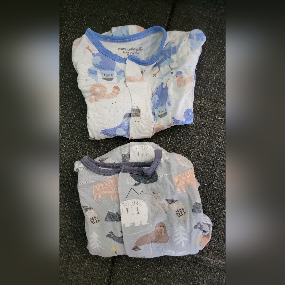 Magnetic Me Bundle 9-12m Onesies